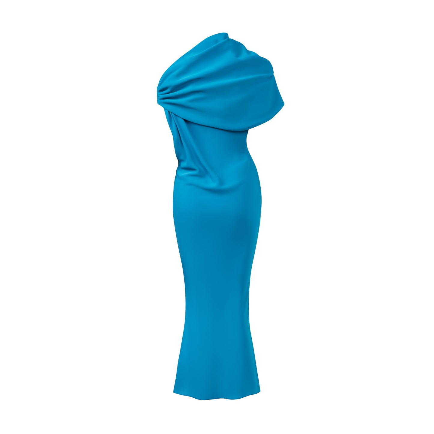 CYAN BLUE DRESS