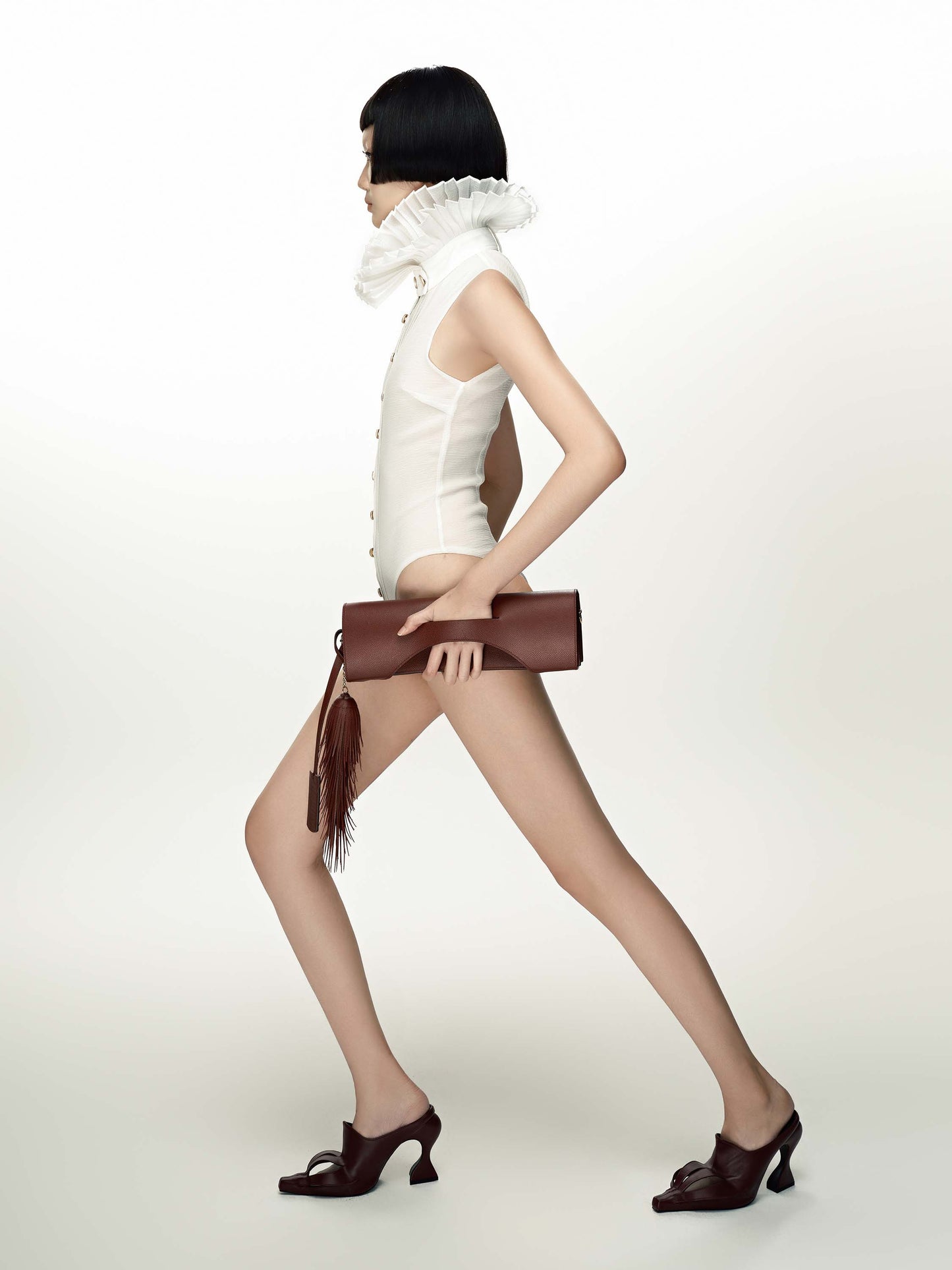 QUẦN JACKET CỔ XẺO