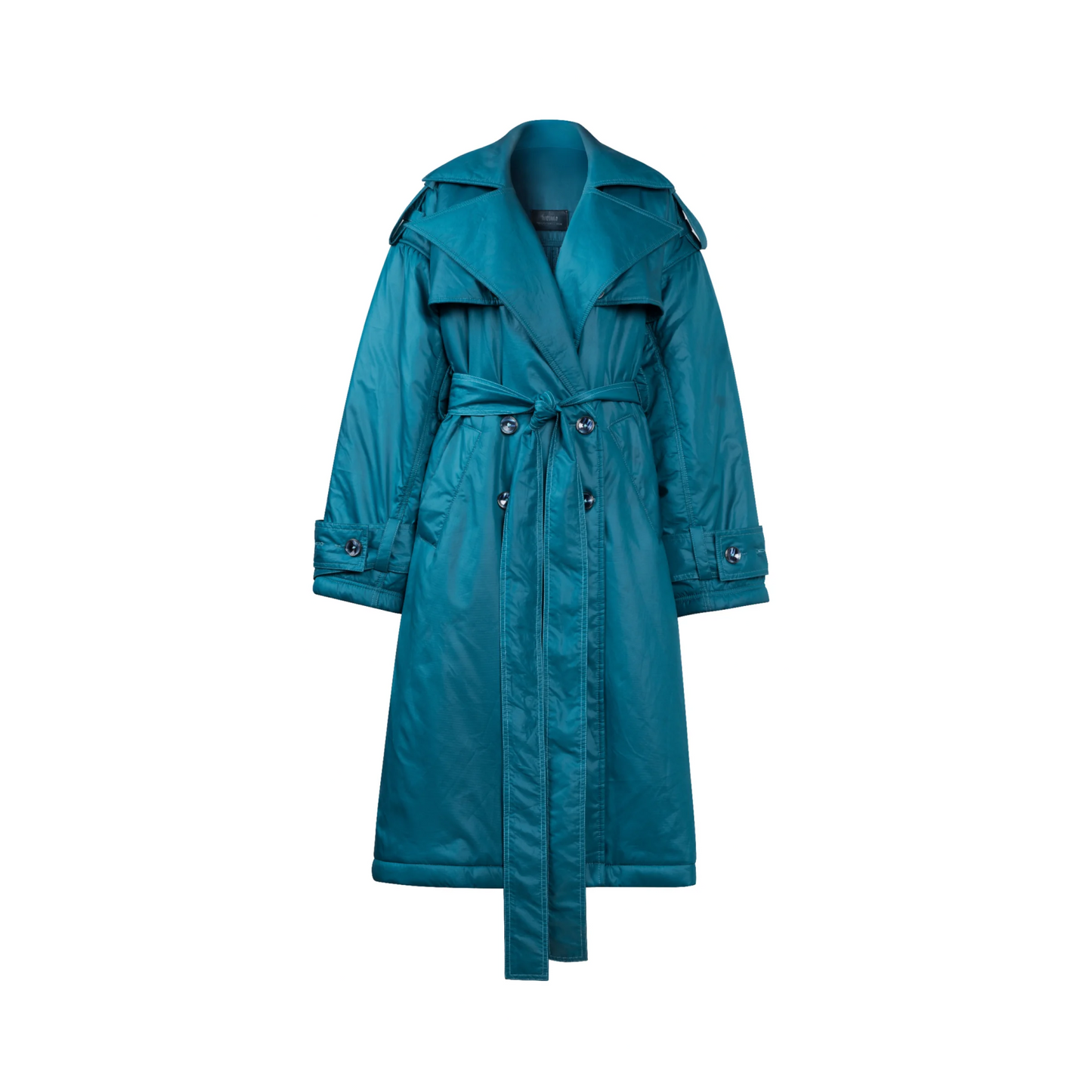 CYAN BLUE OVERCOAT