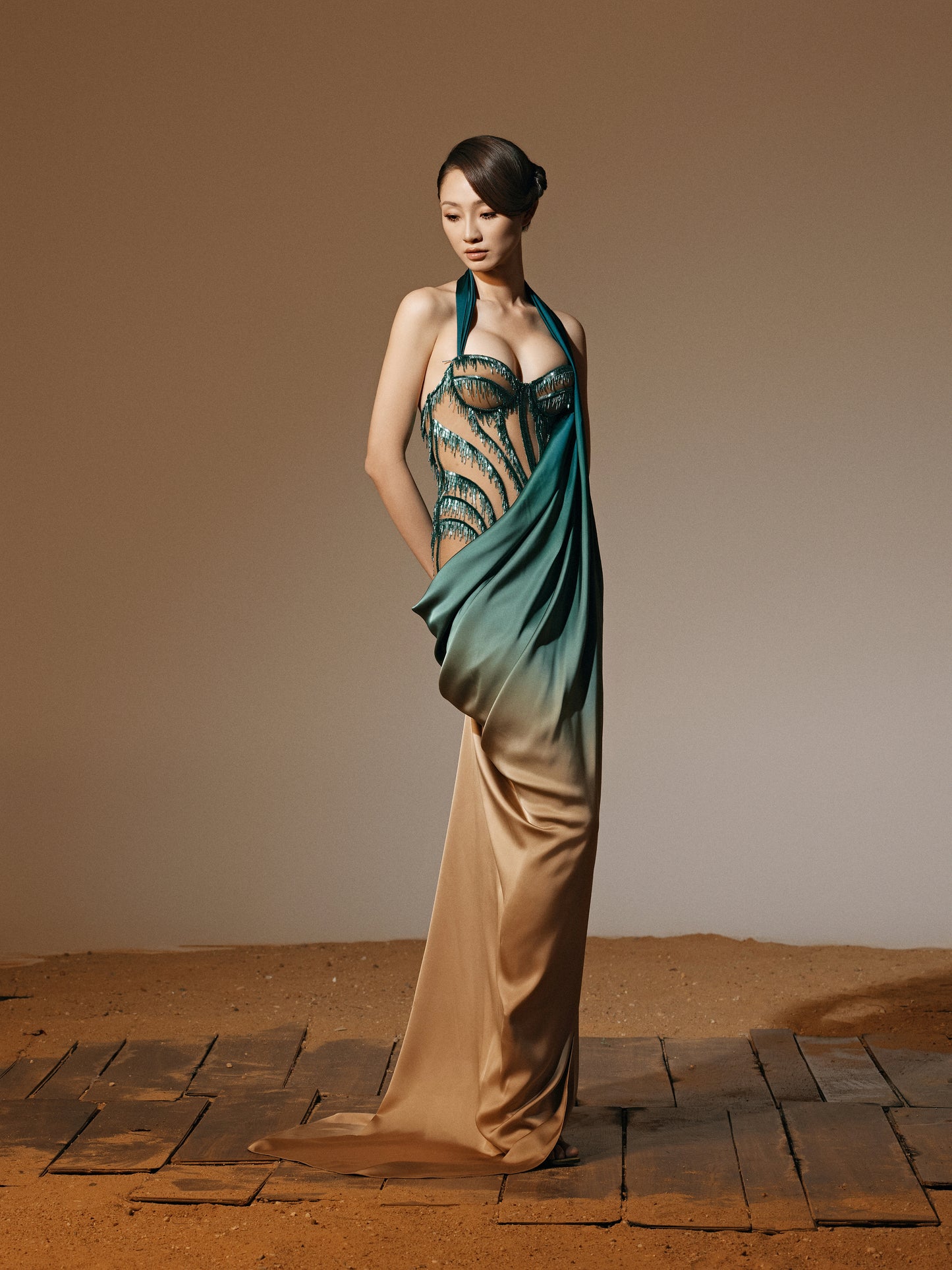 AQUA AUREA GOWN