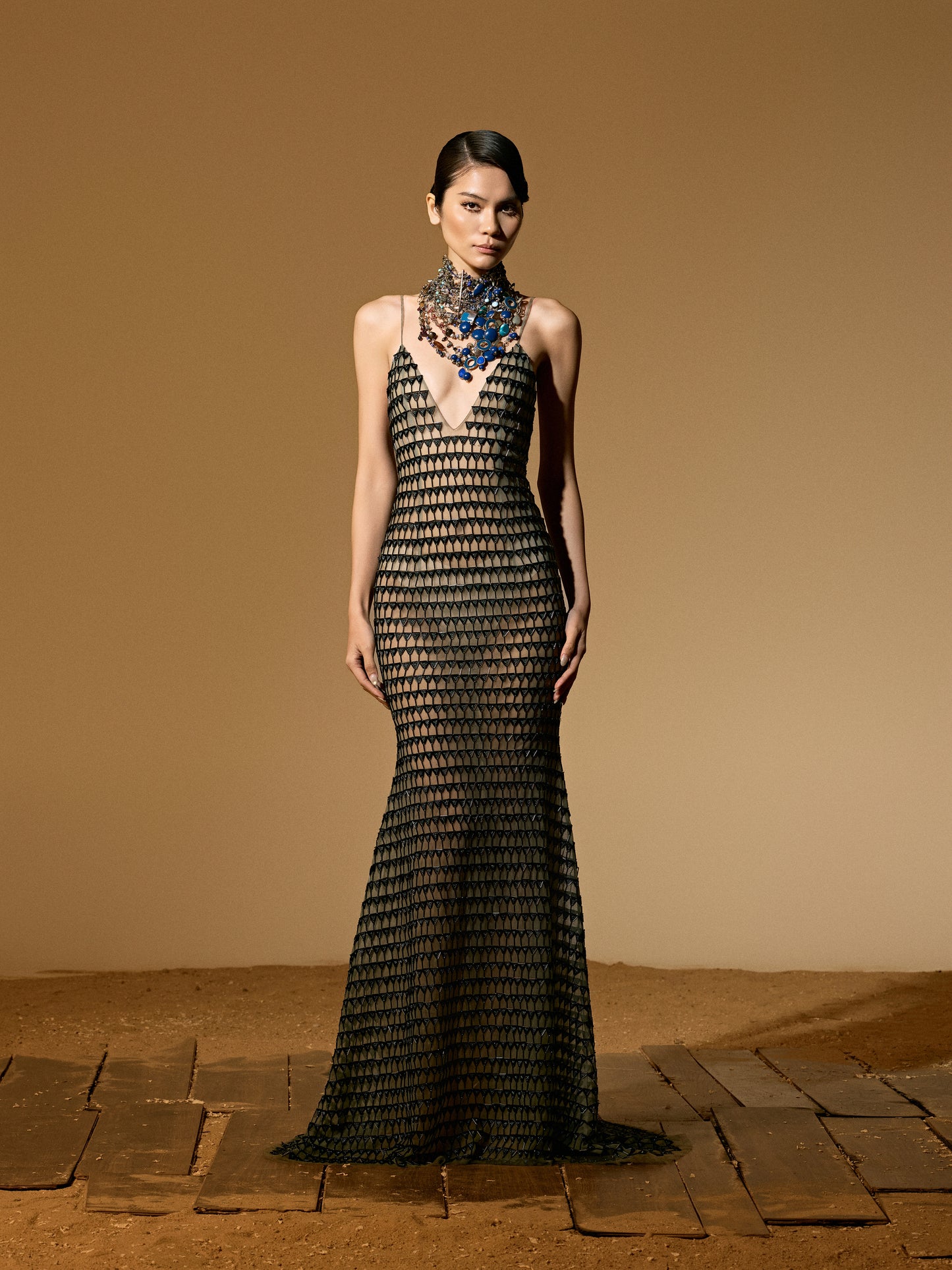 THE IRON PEACOCK GOWN